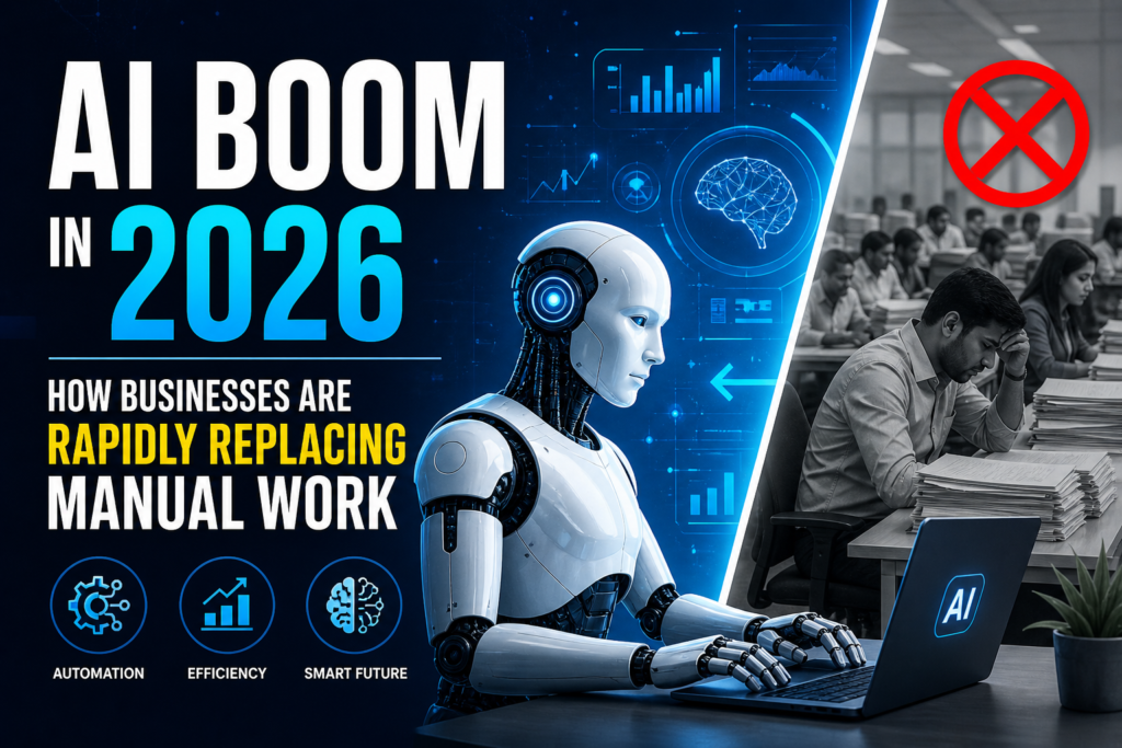 AI Boom in 2026: How Businesses Are Rapidly Replacing Manual Work